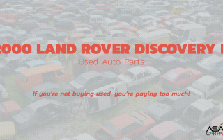 Used auto parts 2000 LAND ROVER DISCOVERY II