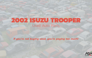 Used auto parts 2002 ISUZU TROOPER