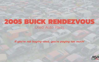 used auto parts 2005 BUICK RENDEZVOUS