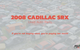 Used Auto Parts Cadillac SRX